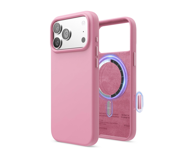 Elago Magsafe Silicon Case do iPhone 17 PRO Max Hot Pink ES17MSSC69PRO-HPK - 1360514 - zdjęcie